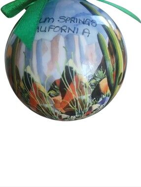 Cape Shore Christmas Ball Ornament Paper Glossy Holiday Christmas Decoration